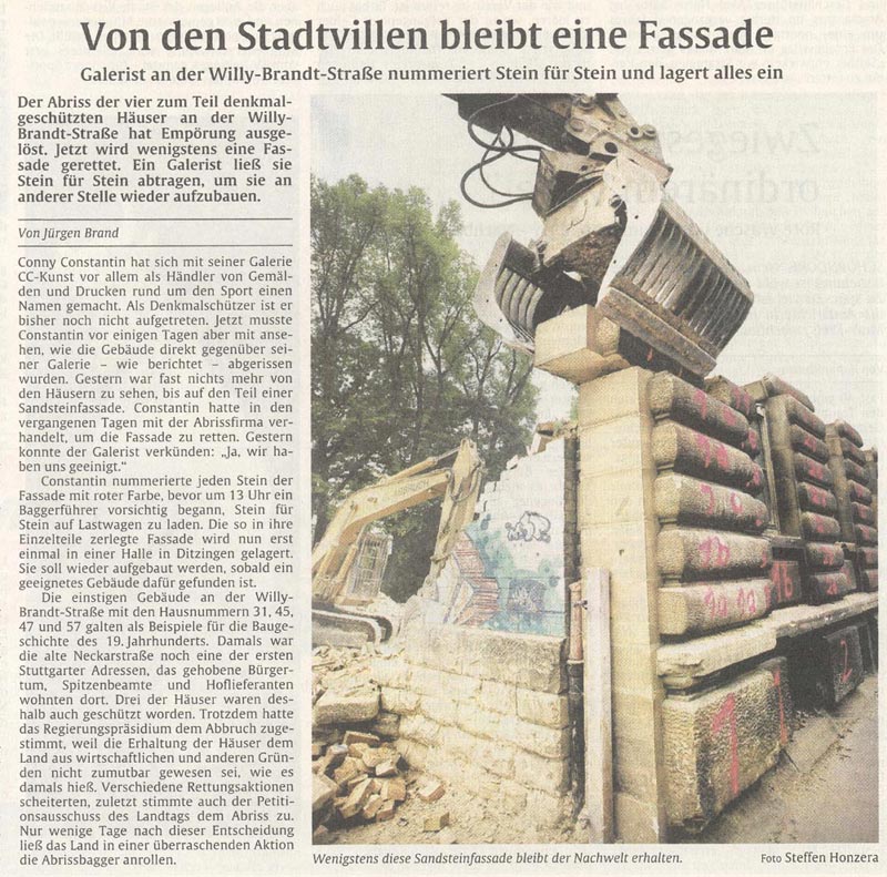 Stuttgarter Zeitung, May 15th 2004