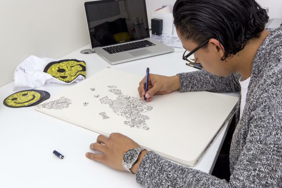 Romulo Kuranyi bei der Arbeit