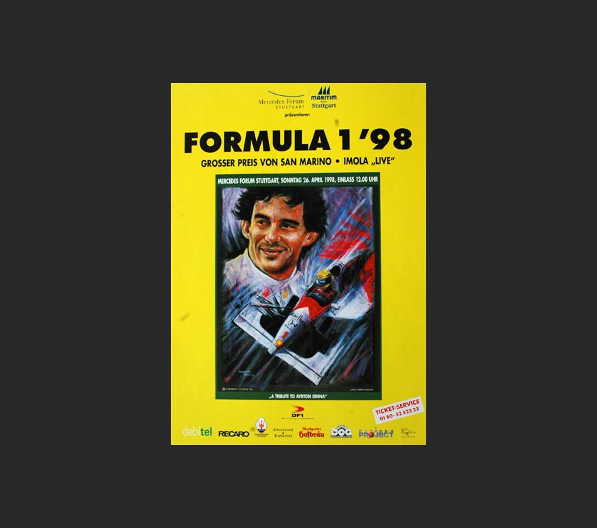 event poster to Grand Prix of San Marino 1998