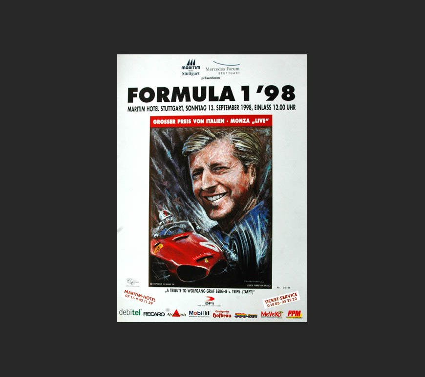 event poster to Grand Prix of Italy 1998
