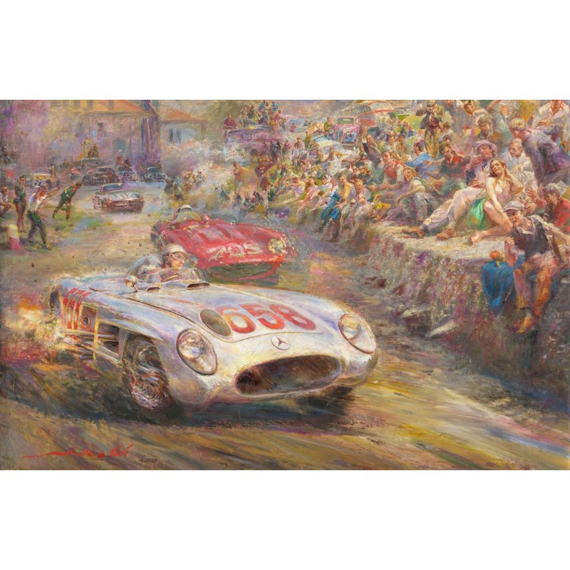 MILLE MIGLIA 1955 / FANGIO - MB 300 SLR